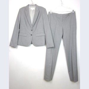 Hugo Boss Lt Gray Wool Suit 8 Jimelana Blazer Tamea Pants
